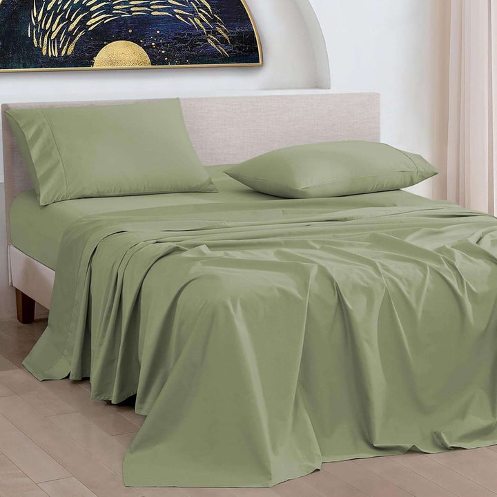 1000 Thread Count Egyptian Cotton Sheets California King Size, Long Staple Soft & Breathable, 4 Pc Bed Sheet Sets, Luxury Hotel Sateen Sheets Fits 16" Deep Pocket - Dark Grey