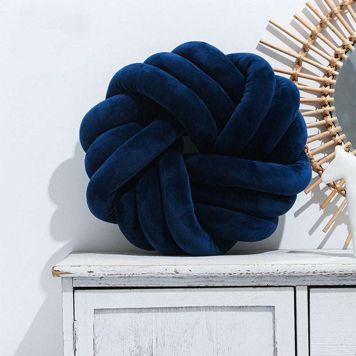 Knotted Pillow For Sofa, Bed, Chair