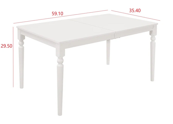 Archuleta Solid Wood Base Dining Table