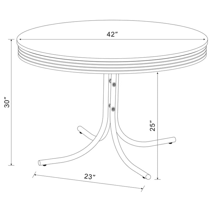 Brilliana round Dining Table