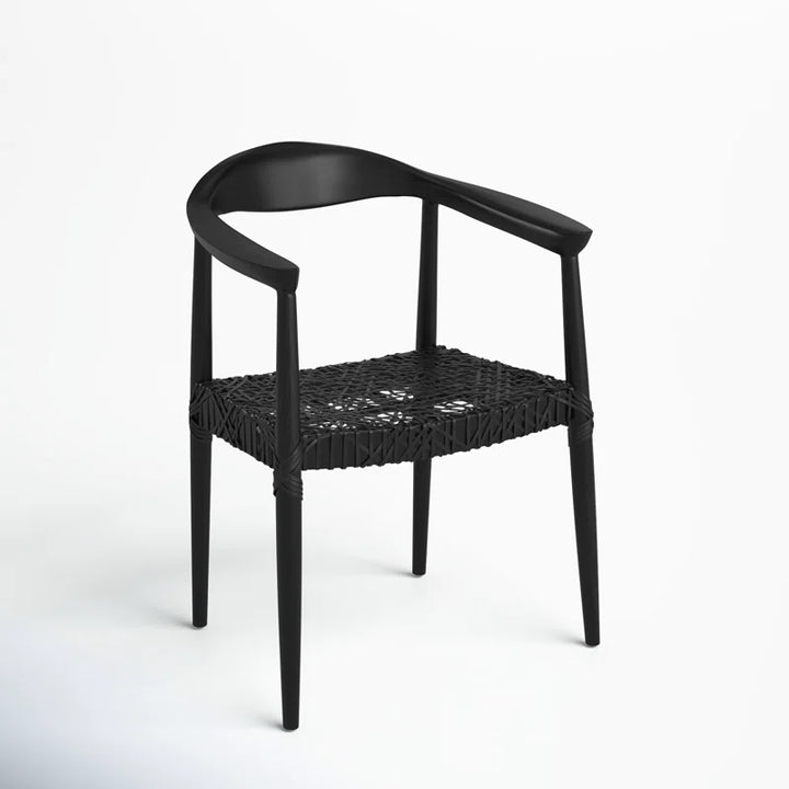 Kazbah Leather Dining Arm Chair