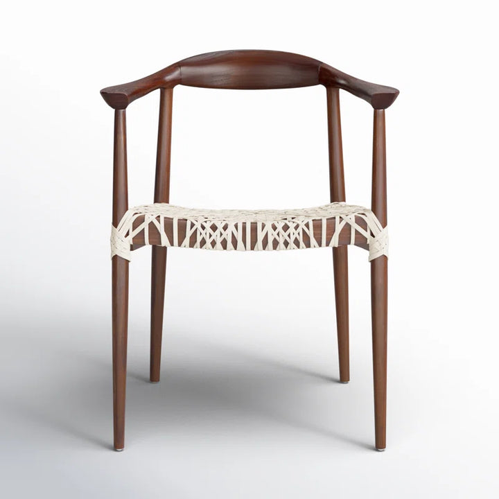 Kazbah Leather Dining Arm Chair