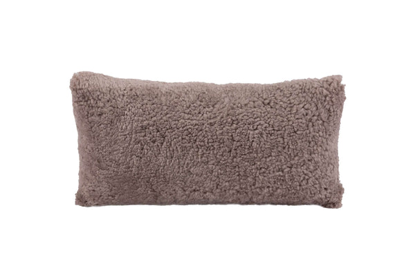 Signature Curly Shorn Sheepskin Accent Pillow Cushion