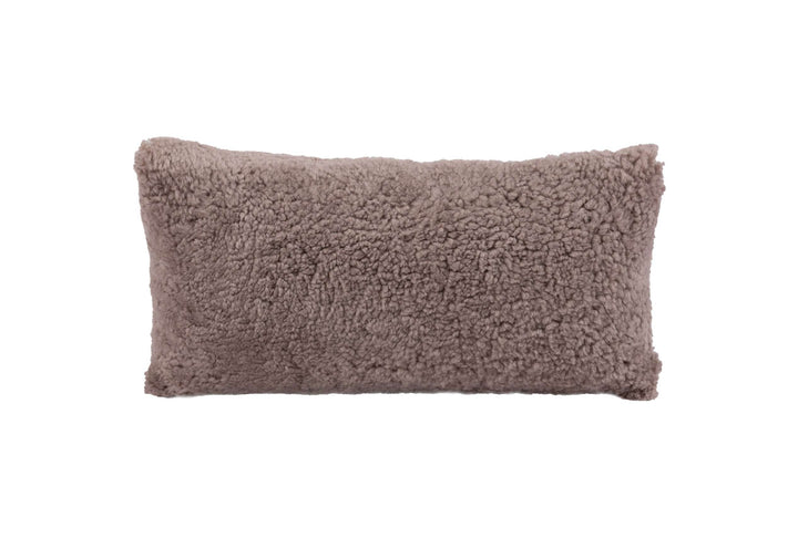 Signature Curly Shorn Sheepskin Accent Pillow Cushion