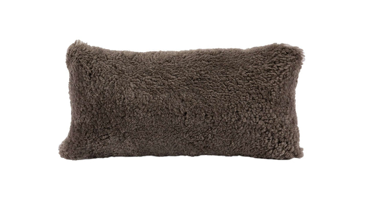 Signature Curly Shorn Sheepskin Accent Pillow Cushion