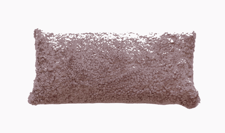 Signature Curly Shorn Sheepskin Accent Pillow Cushion