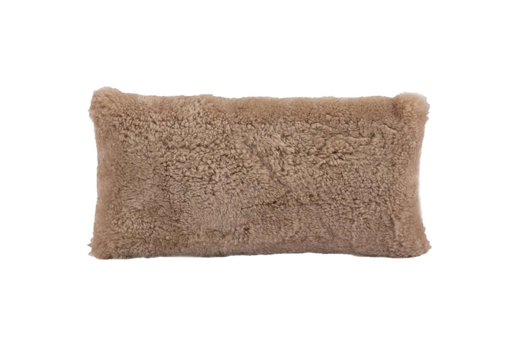 Signature Curly Shorn Sheepskin Accent Pillow Cushion
