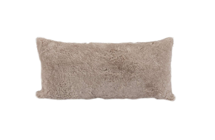 Signature Curly Shorn Sheepskin Accent Pillow Cushion
