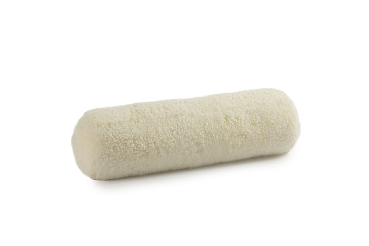 Luxe Curly Sheepskin Bolster – Natural Elegance