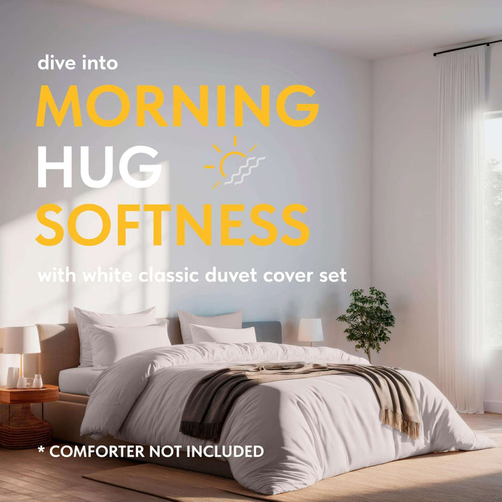 Beige Duvet Cover Queen Size Microfiber Set of 1 down Comforter Cover 2 Pillows