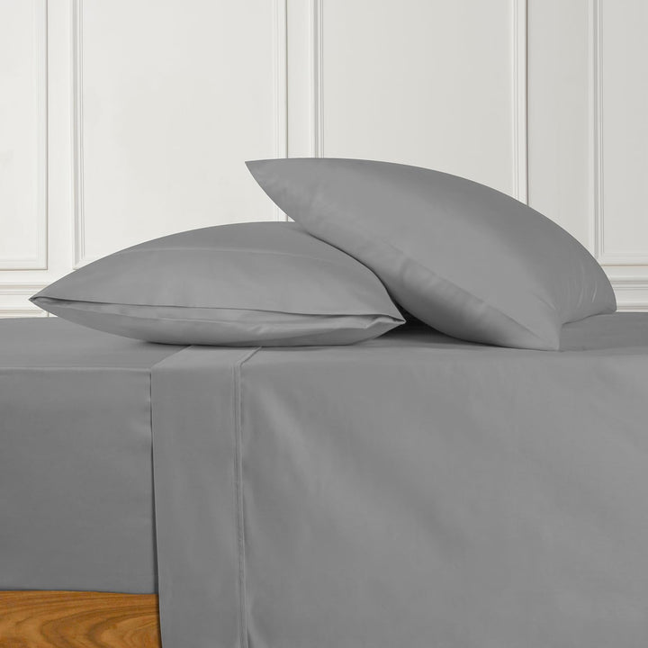 700 Thread Count Egyptian Cotton Sheets Twin Size, 4Pc Sheet Set Soft Luxury Bed Sheets for Twin Size Bed, Sateen Weave Hotel Sheets, 16'' Elasticized Deep Pocket - White
