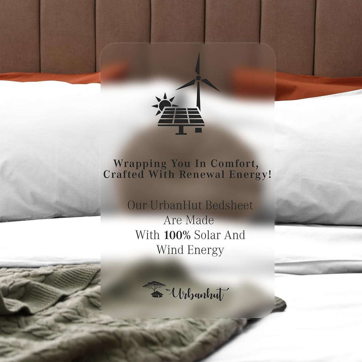 700 Thread Count Egyptian Cotton Sheets Twin Size, 4Pc Sheet Set Soft Luxury Bed Sheets for Twin Size Bed, Sateen Weave Hotel Sheets, 16'' Elasticized Deep Pocket - White