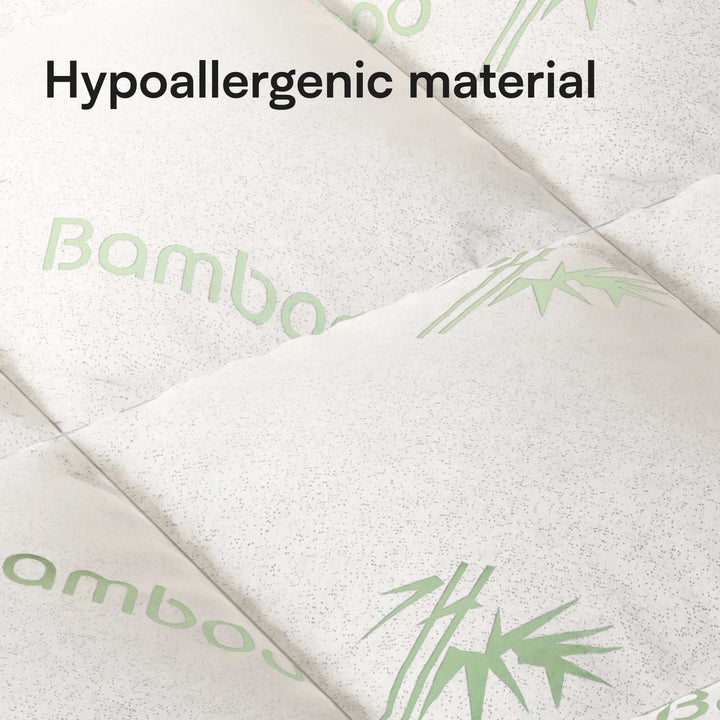 Bamboo King Size Mattress Topper, Mattress Pad, Mattress Cover 78X80 Inches